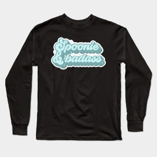 Invisible illness spoonie sticker Long Sleeve T-Shirt